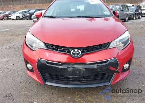 2014 Toyota Corolla S Plus from USA, damaged, VIN 2T1BURHE0EC223606